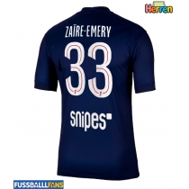 Paris Saint-Germain Warren Zaire-Emery #33 Heimtrikot 2025-26 Kurzarm